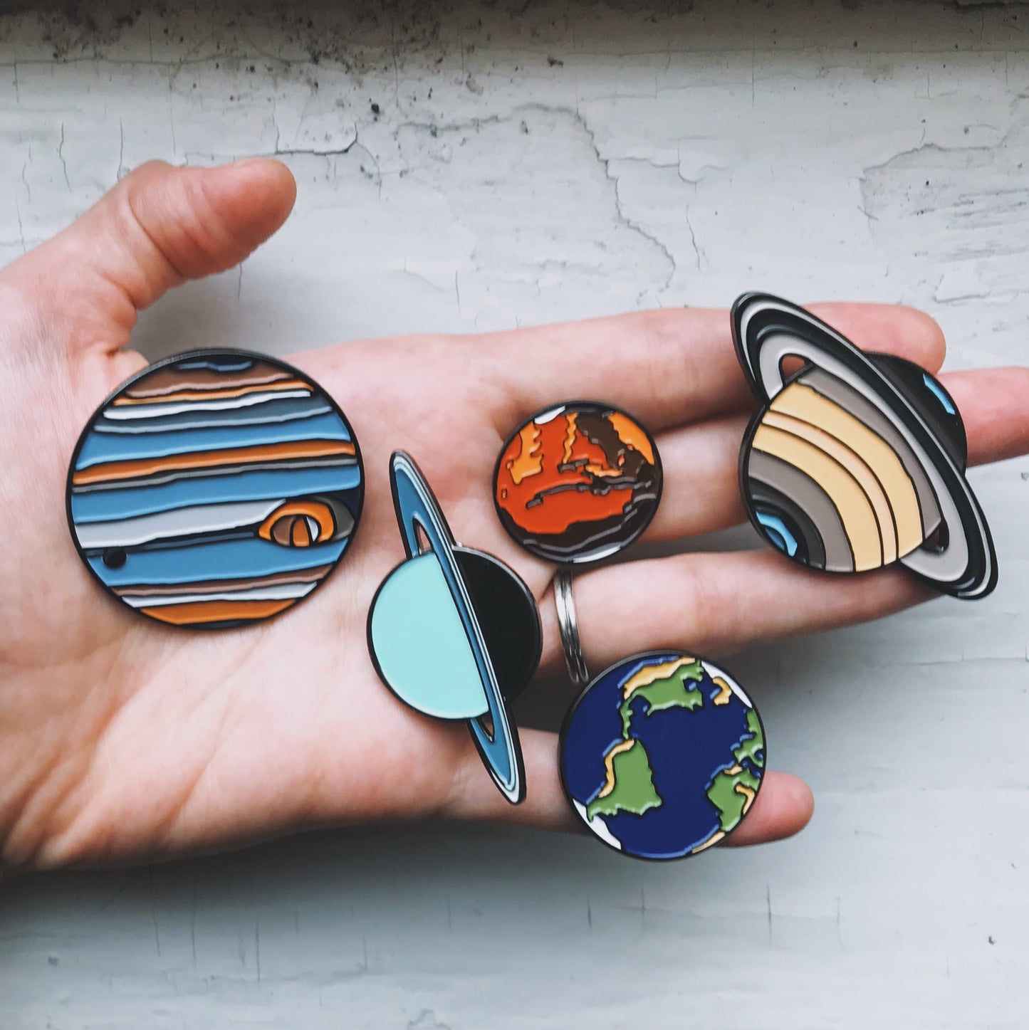 Earth Enamel Pin