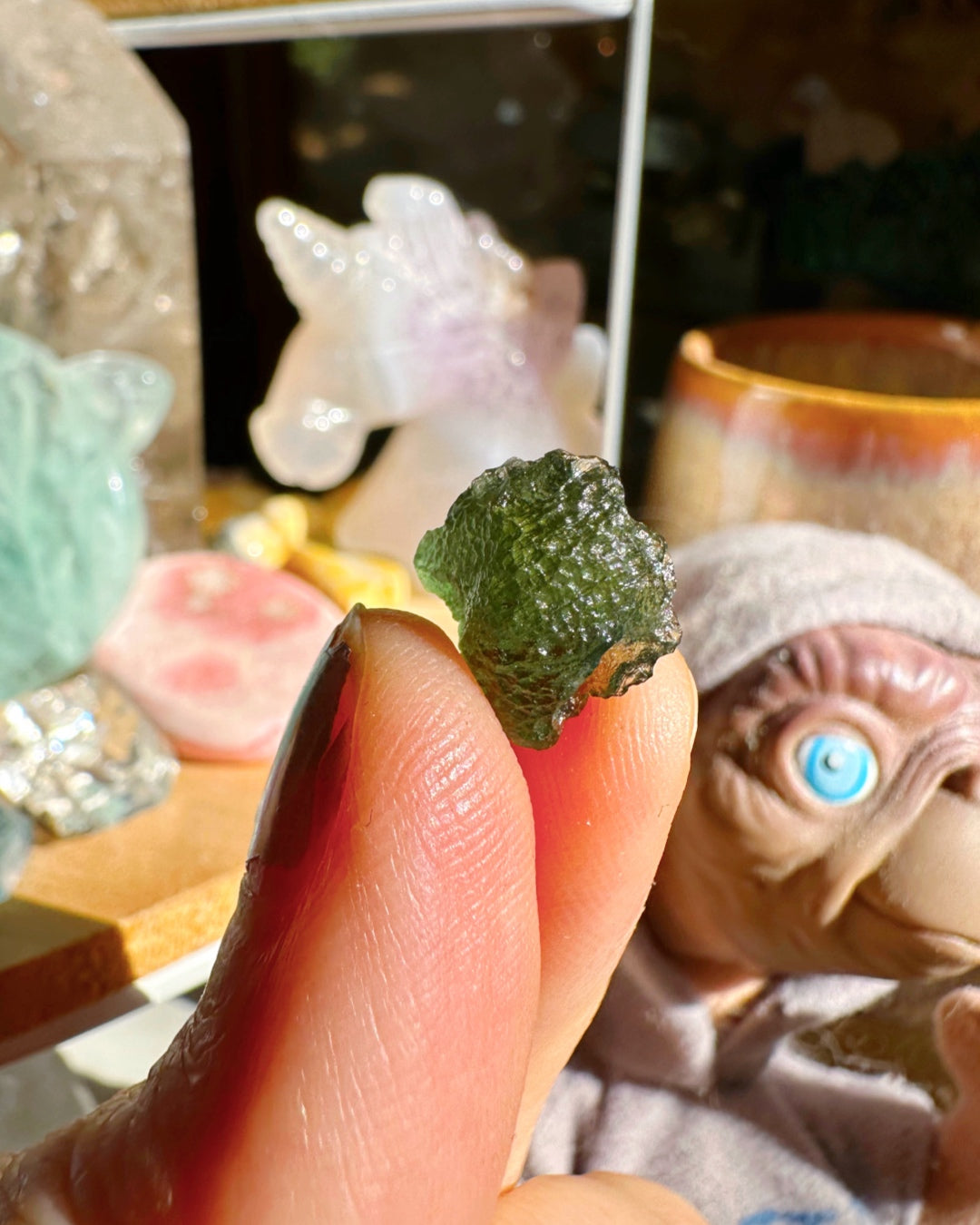 Chlum Moldavite #7 - AA –