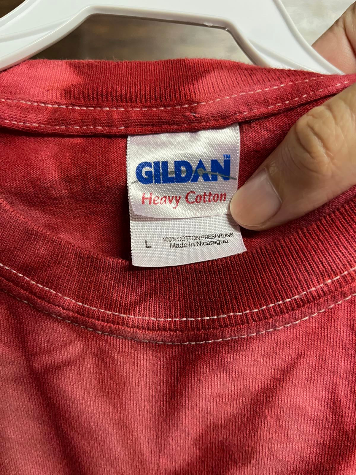 2012 Biker Black HIlls Sturgis Tie Dye T-shirt Bald Eagle L –