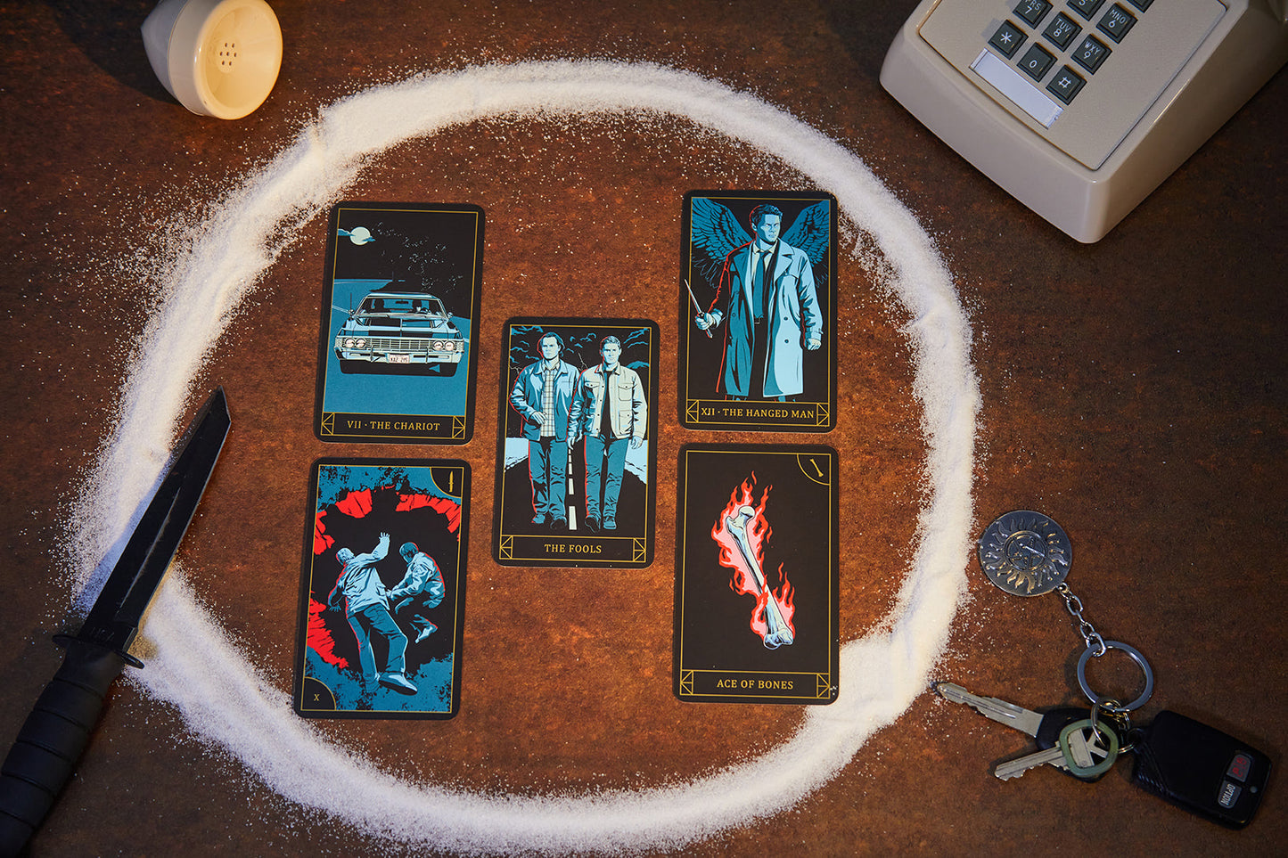 Supernatural Tarot Deck and Guidebook – Kit