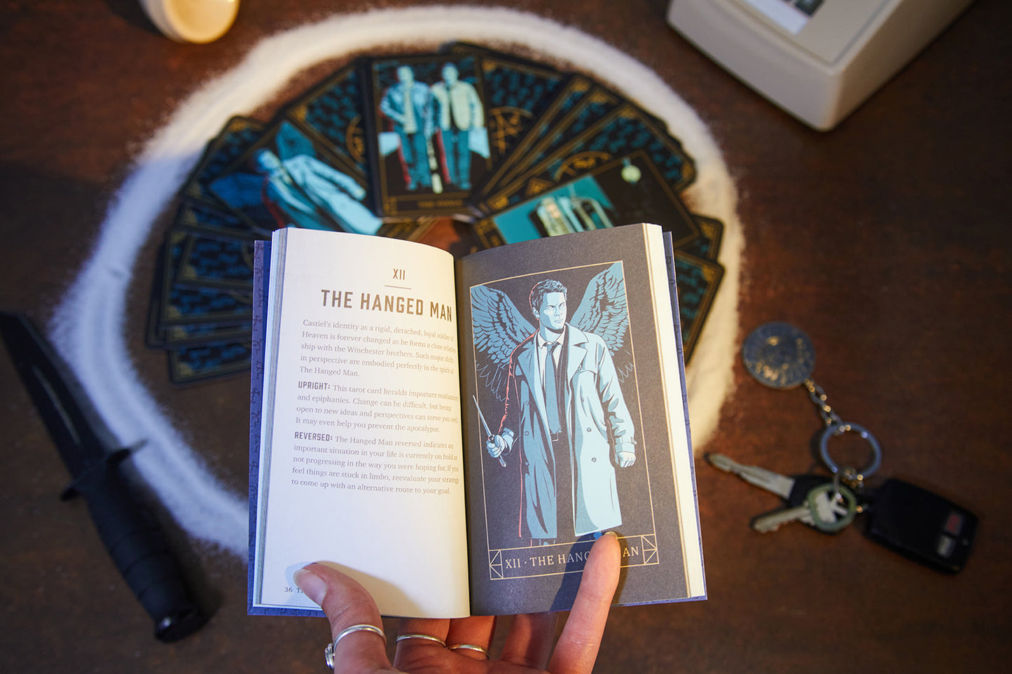 Supernatural Tarot Deck and Guidebook – Kit