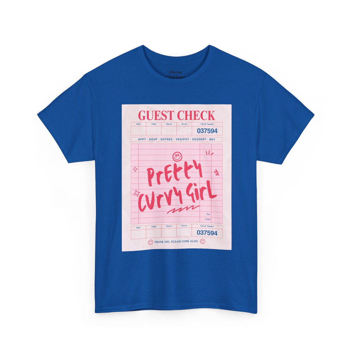 Pretty Curvy Girl Graphic T-Shirt | Body-Positive Tee