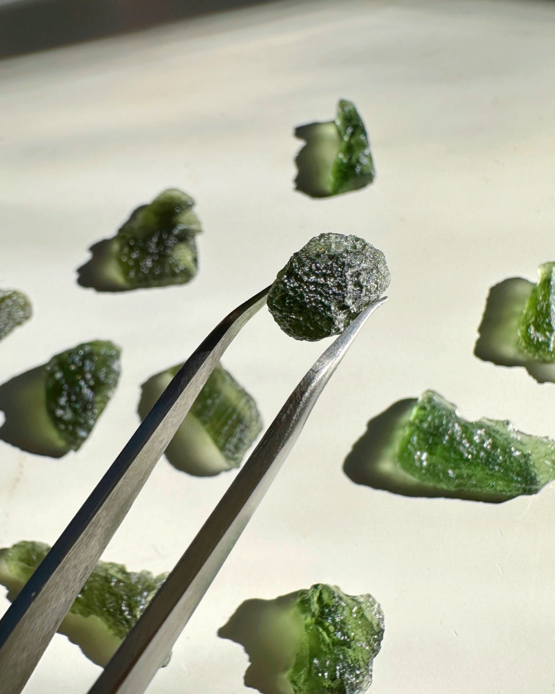 Chlum Moldavite #8 - AA –