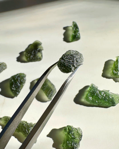 Chlum Moldavite #8 - AA –