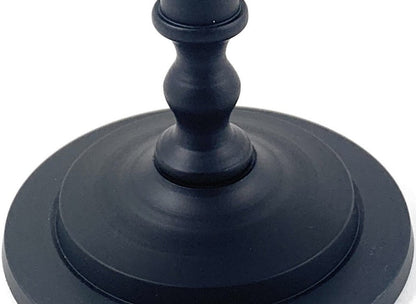 Vibhsa Pillar Candle Holder - Matte Black (7"H) – Candle Holder