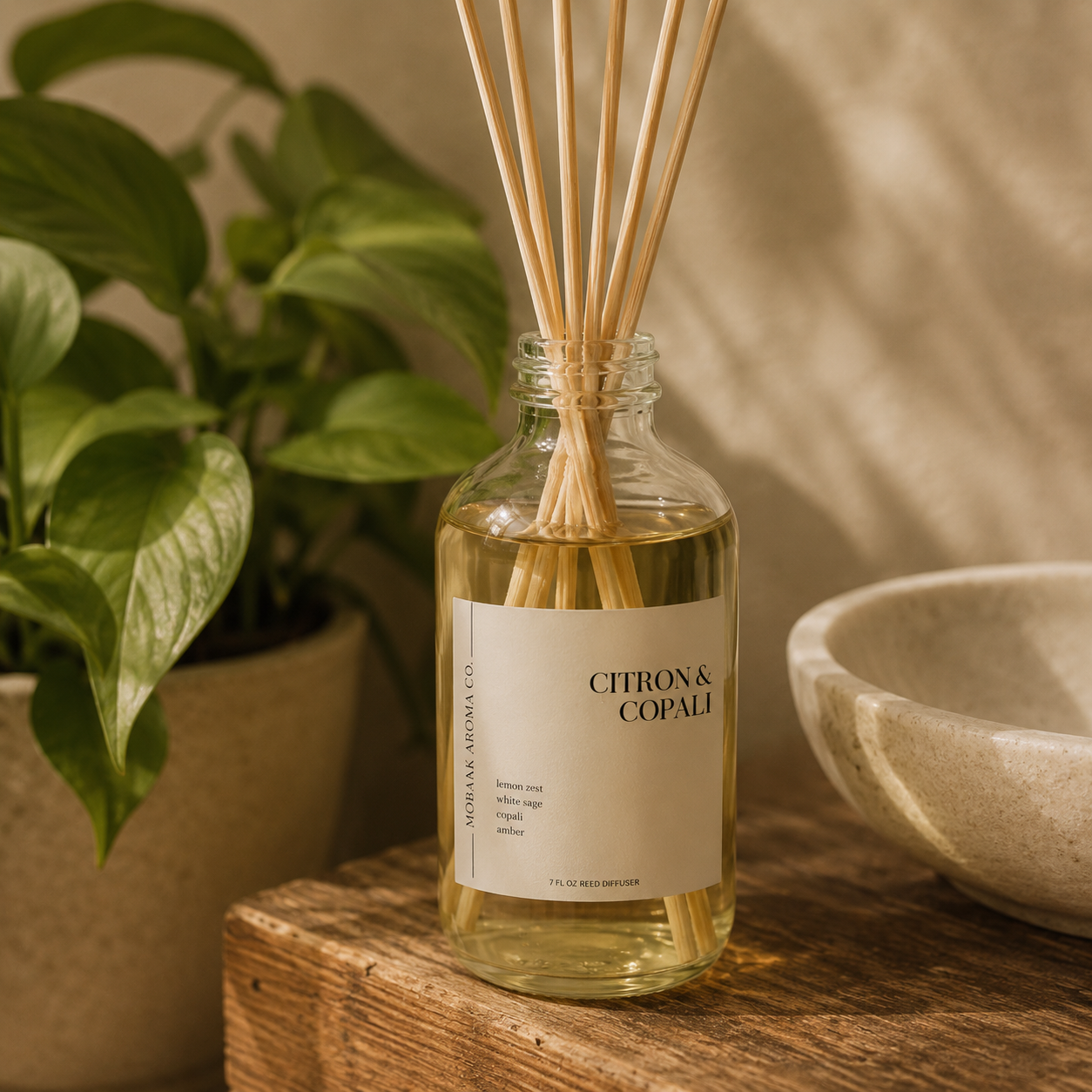 Citron + Copali Reed Diffuser –