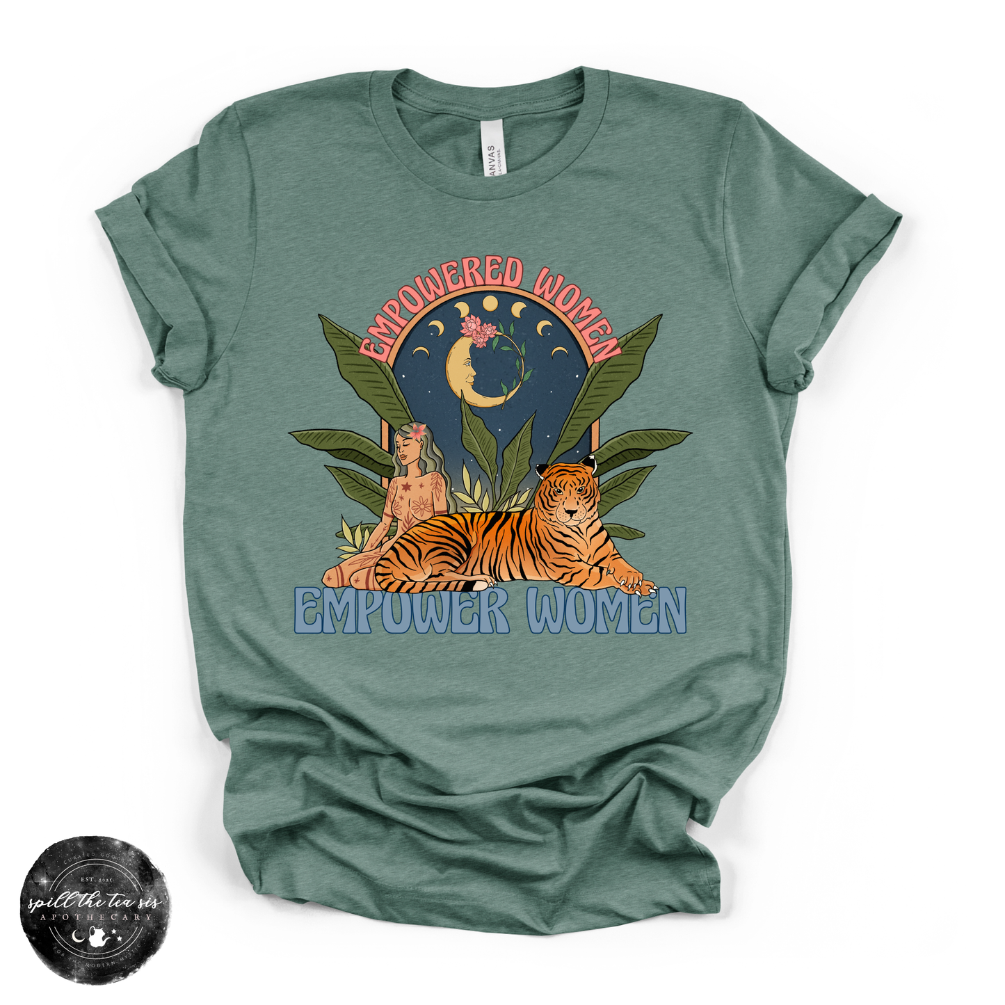 Empowered Women Empower Women Tee | Feminine Strength Graphic T-Shirt