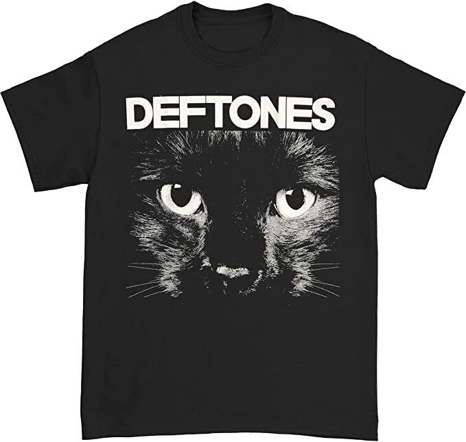 Deftones Sphynx Cat T-Shirt - Official – 2XL Clothing, Shoes & Accessories > Men > Men's Clothing > Shirts > T-Shirts