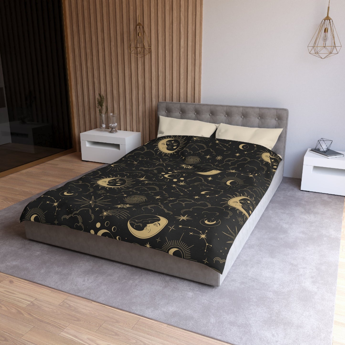 Constellations - Highest Quality  Microfiber Duvet Cover