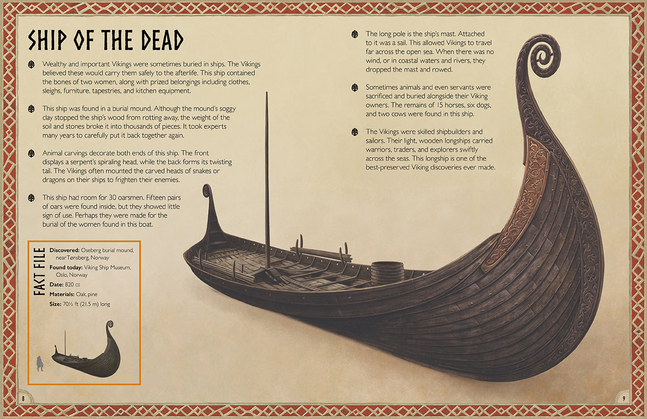The Magnificent Book of Treasures: Vikings – Hardcover