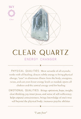Crystal Healing Oracle Cards - 64 Card Deck & Guidebook – Card Deck