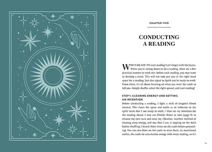 Reading Tarot - Beginner's Guide Book by April Wall – Hardcover
