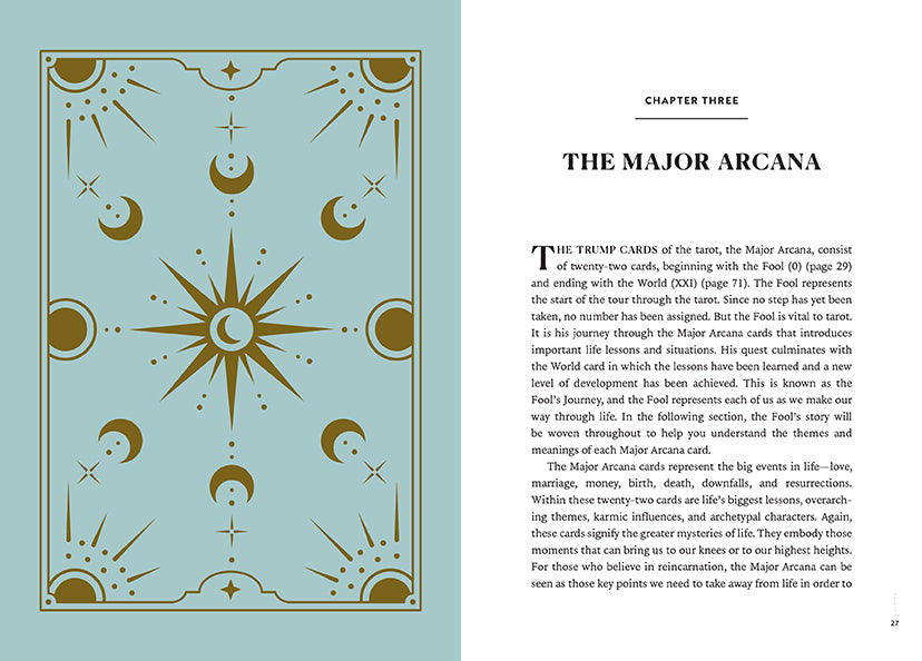 Reading Tarot - Beginner's Guide Book by April Wall – Hardcover
