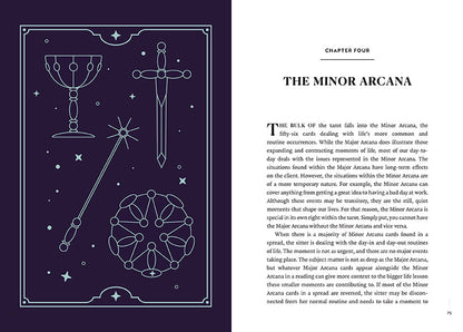 Reading Tarot - Beginner's Guide Book by April Wall – Hardcover