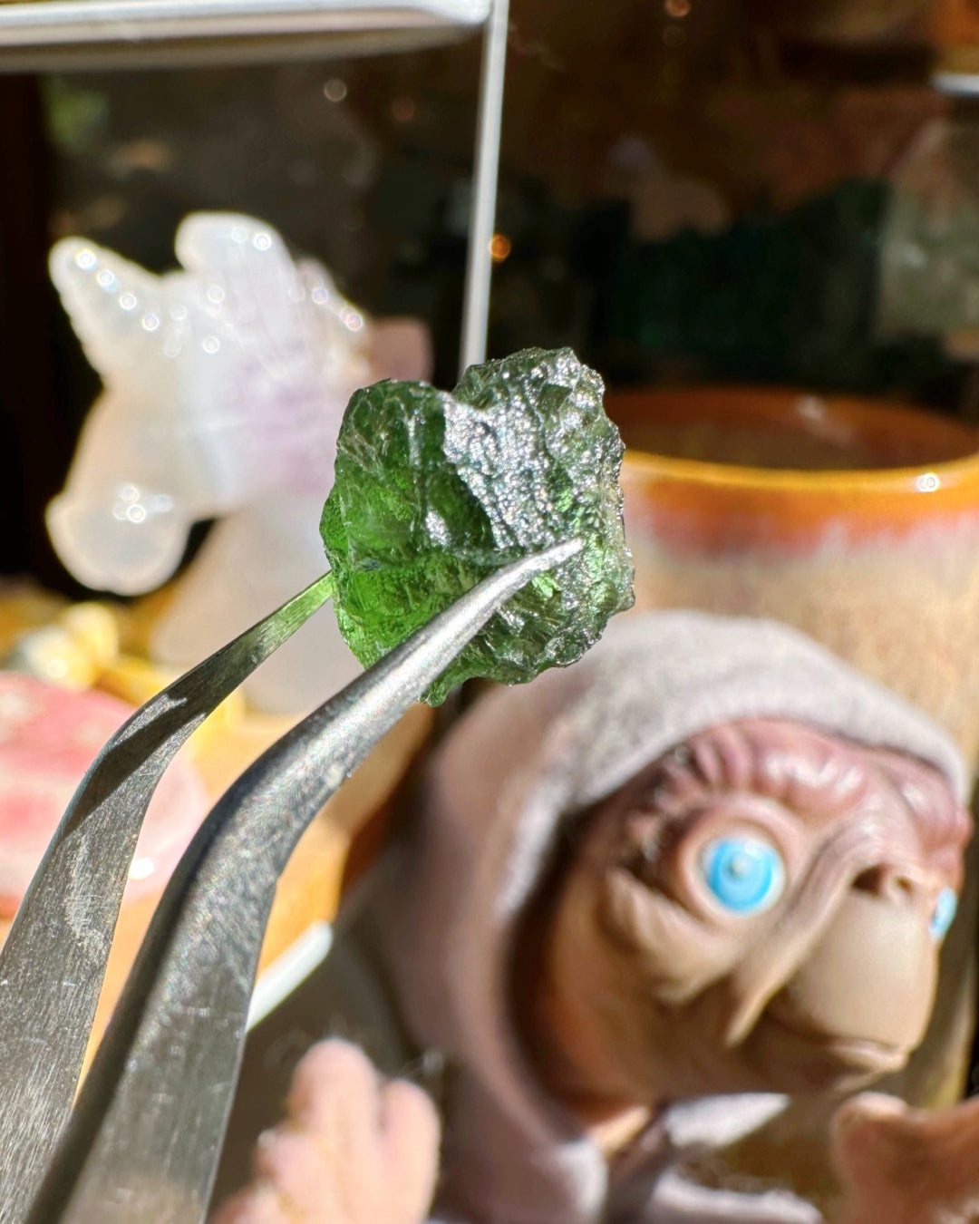 Chlum Moldavite #7 - AA –