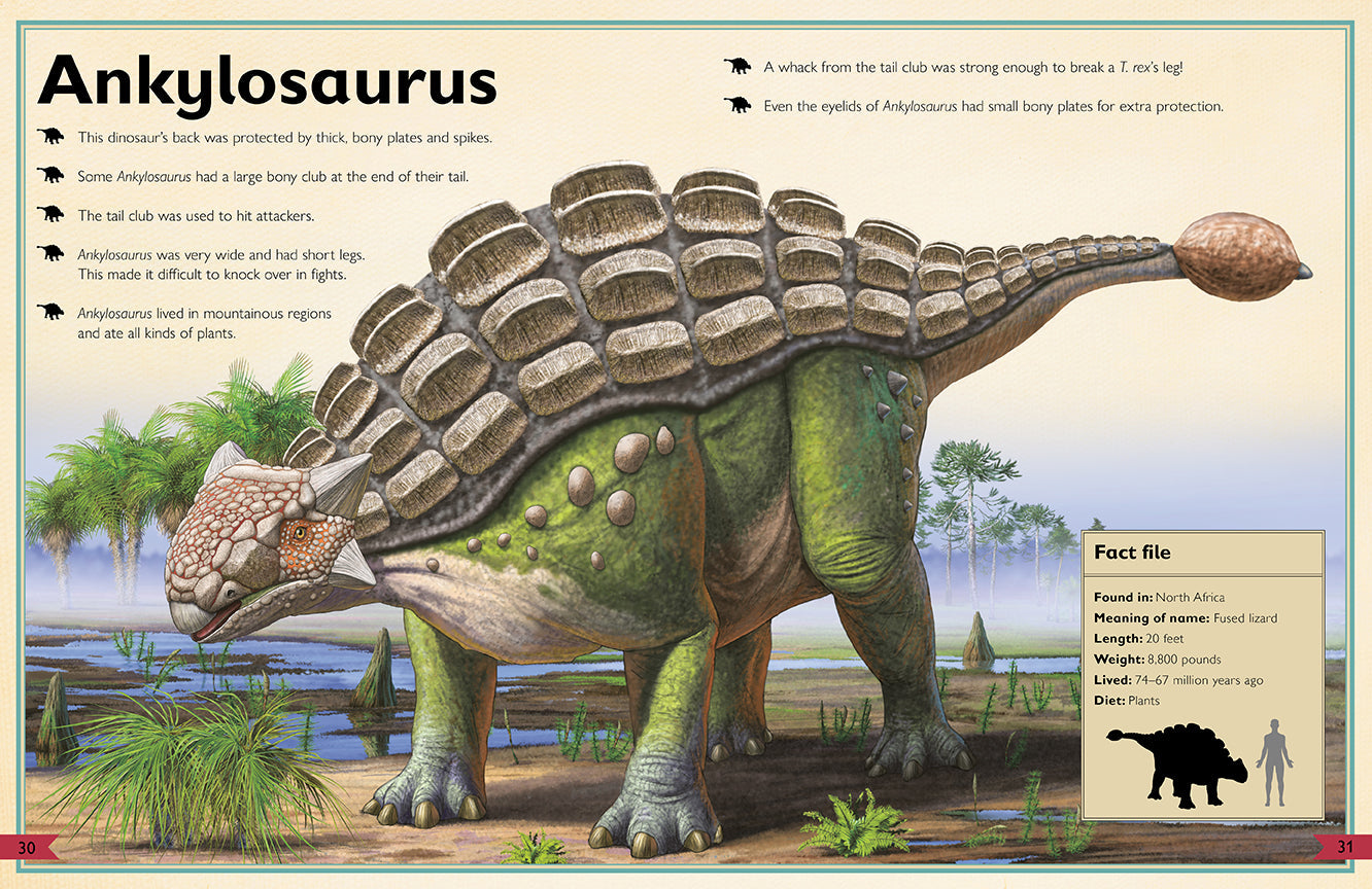 The Magnificent Book of Dinosaurs – Hardcover