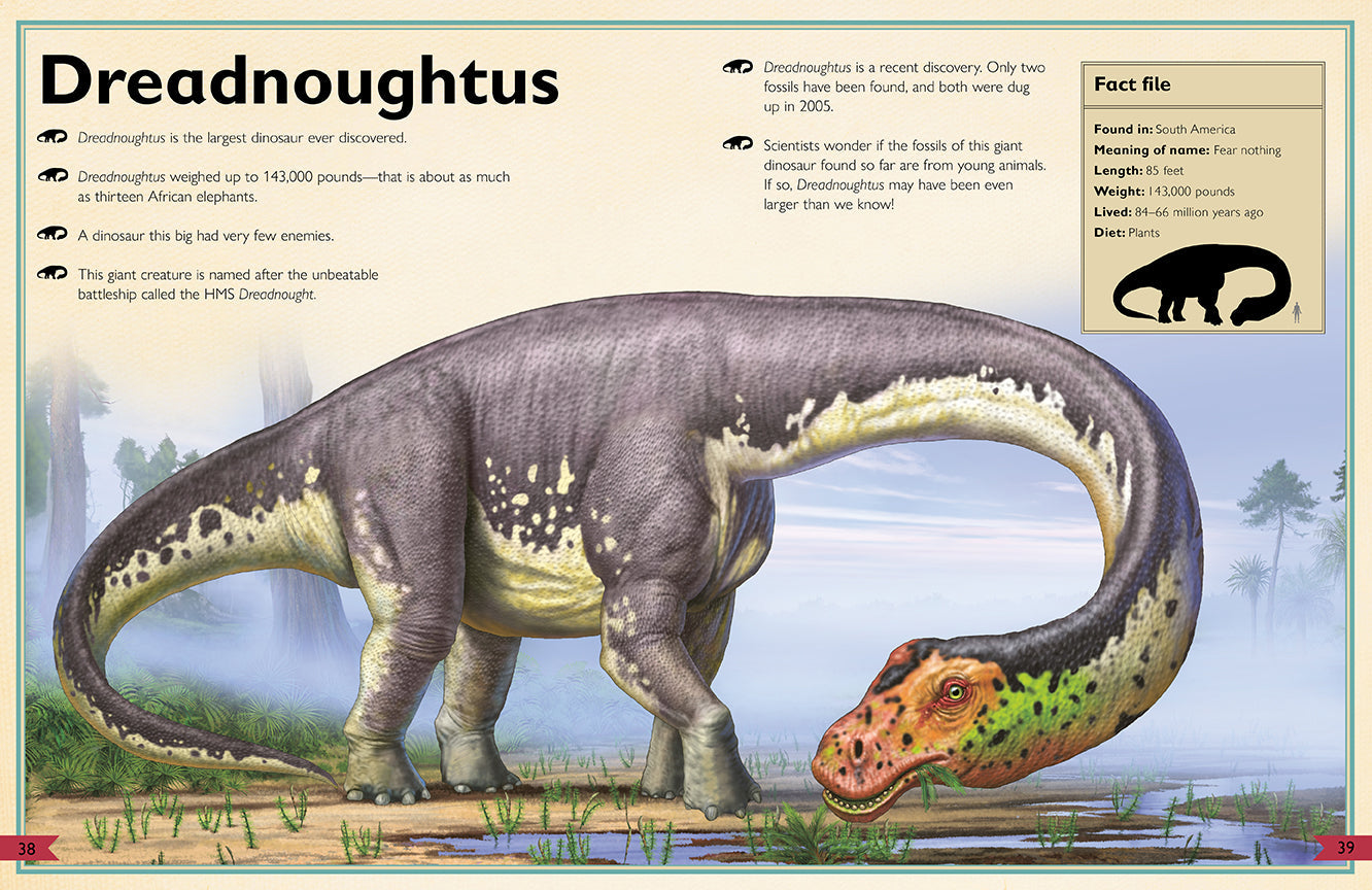 The Magnificent Book of Dinosaurs – Hardcover