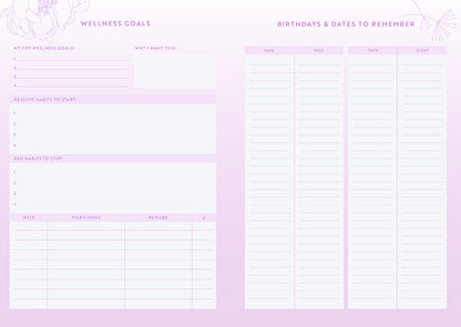 Wellness Notebook Set – Softcover