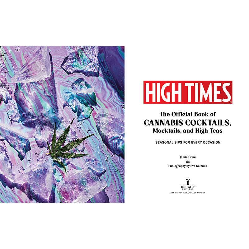 Cannabis Cocktails Recipe Book - 60+ THC Drink Recipes – Hardcover