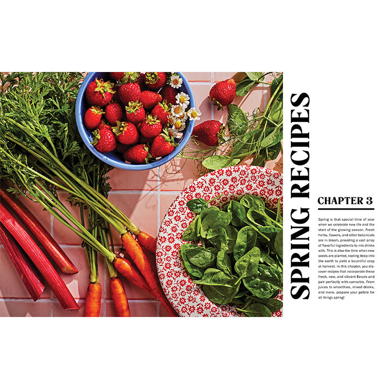 Cannabis Cocktails Recipe Book - 60+ THC Drink Recipes – Hardcover