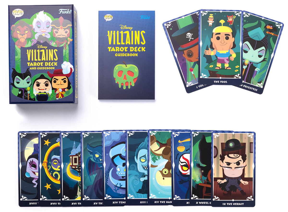 Disney Villains Tarot Deck - Funko Edition with Guidebook – Kit