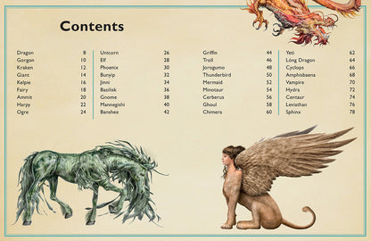 The Magnificent Book of Fantasy Creatures – Hardcover