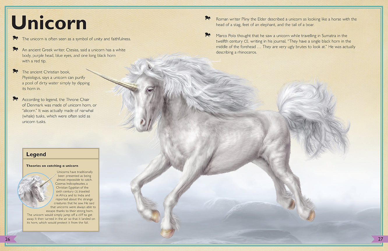 The Magnificent Book of Fantasy Creatures – Hardcover