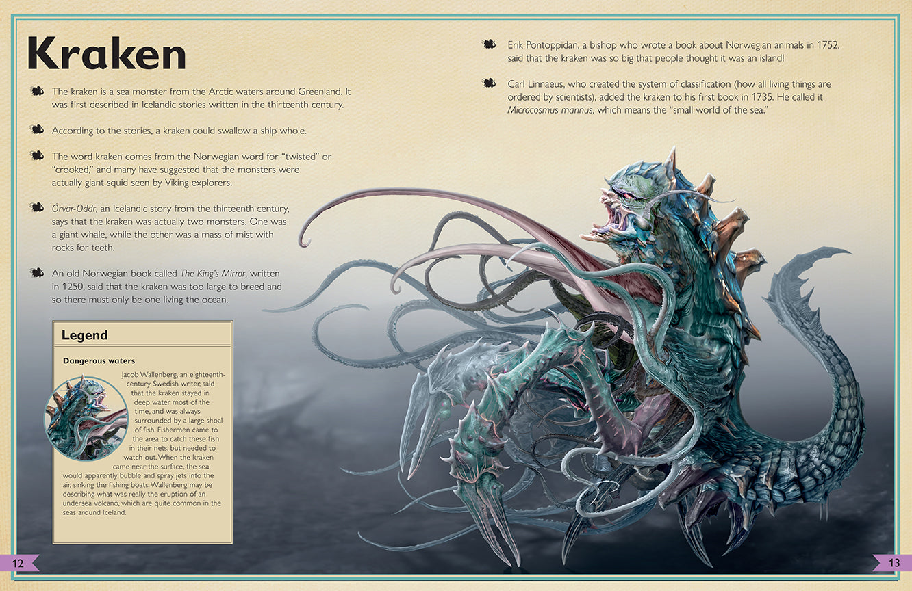 The Magnificent Book of Fantasy Creatures – Hardcover