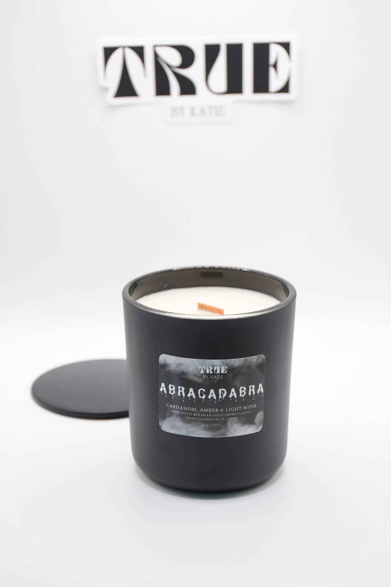 Cardamom Orange Candle - 8oz Beeswax Refillable – non toxic candle