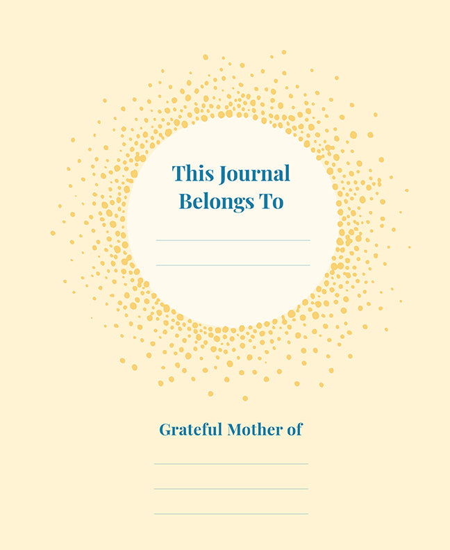 The Mother's Gratitude Journal – Hardcover