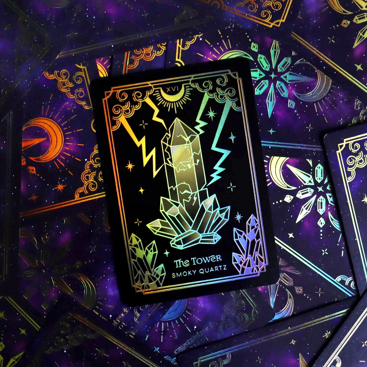 GOLD Crystalstruck Tarot© Card Deck –