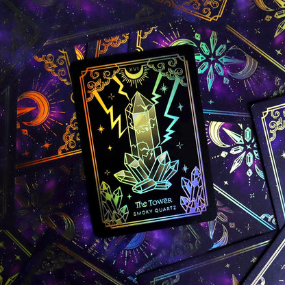 GOLD Crystalstruck Tarot© Card Deck –