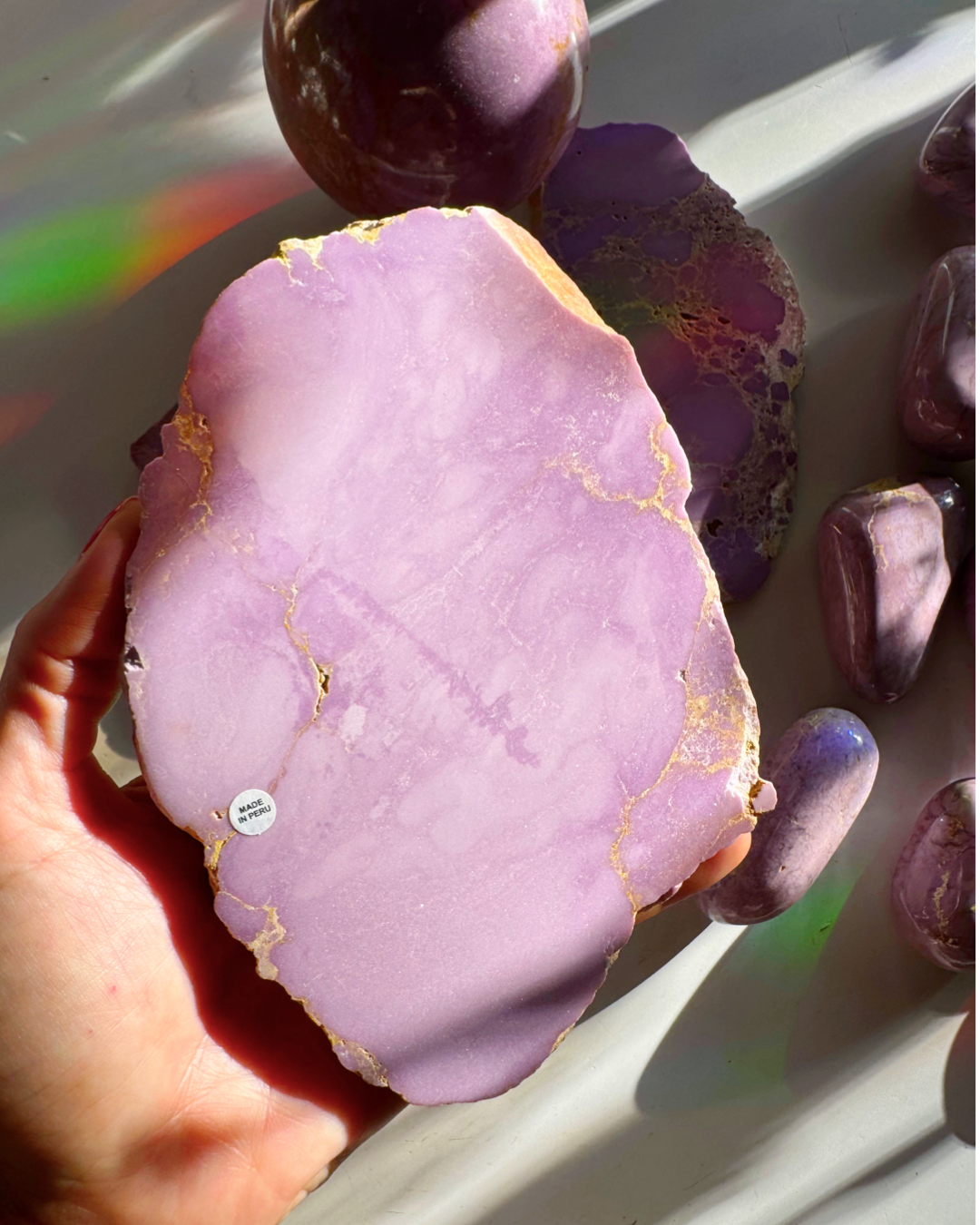 Phosphosiderite Slab - AAA – Slab