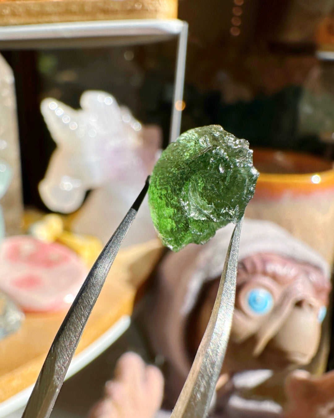 Chlum Moldavite #7 - AA –