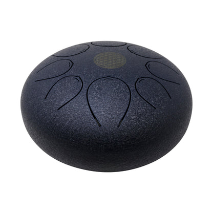 25cm Pentatonic Steel Singing Drum - Metal Dark Blue –