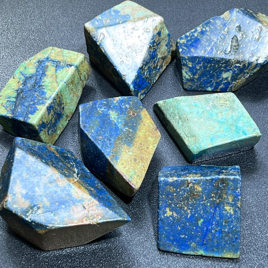 Azurite And Chrysocolla Free-form Shapes Carving Wholesale – Home & Living > Home Decor > Home Accents > Rocks & Geodes