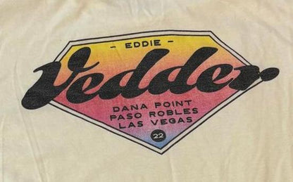 Vintage Eddie Vedder Tour T-Shirt 2022 - Surfboard Style Band Tee – T-Shirts