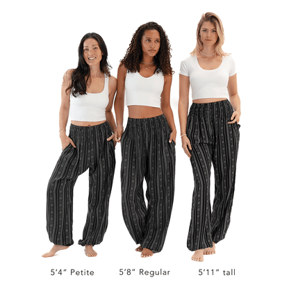 Akha Tribal Print Harem Pants – Pants