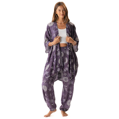 Mystic Plum Lounge Set