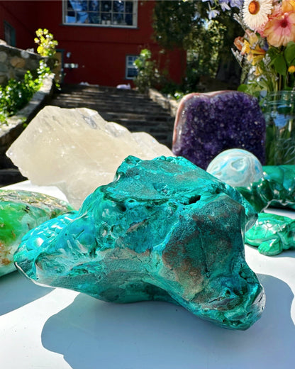 Chrysocolla w/ Malachite –