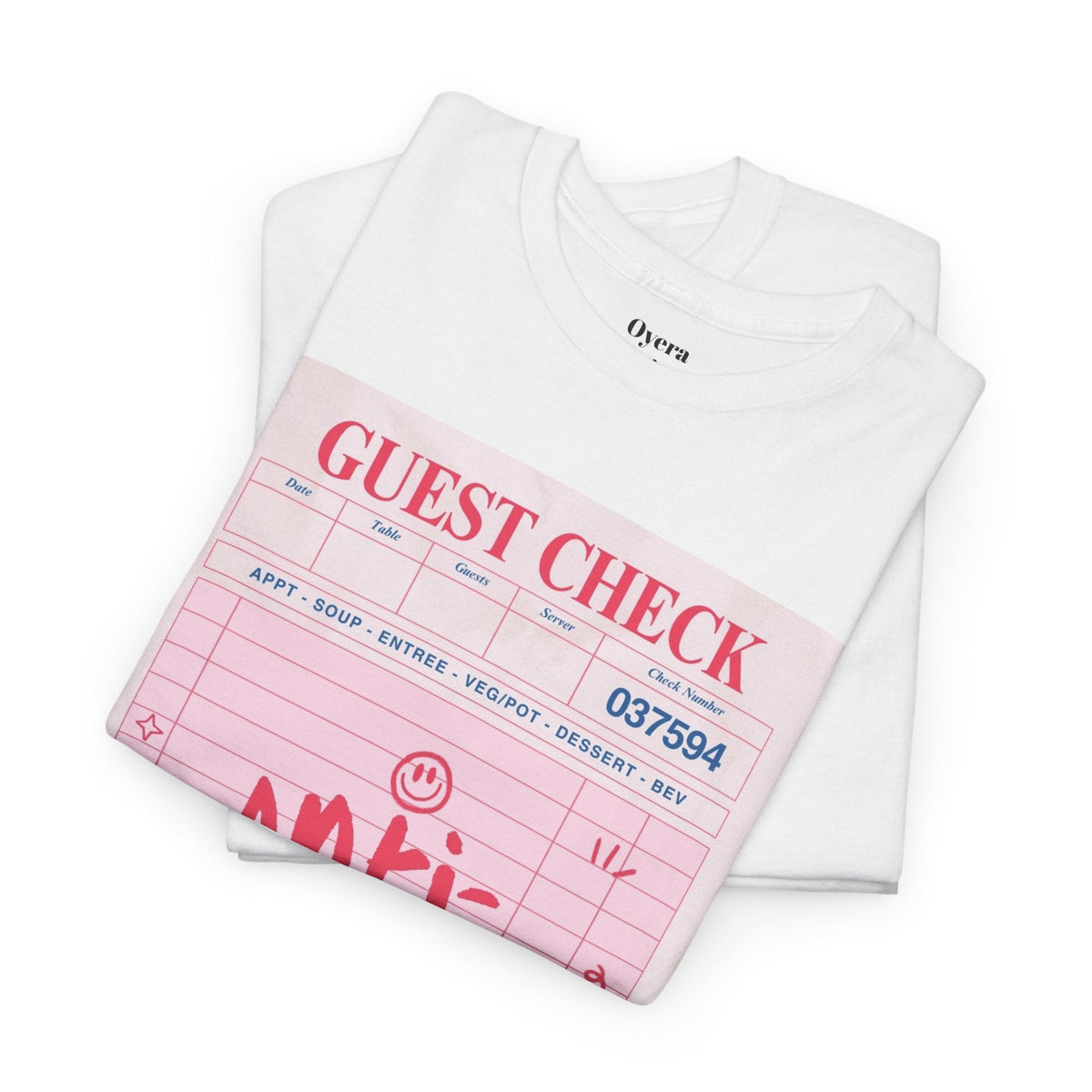 Anti-Social Graphic T-Shirt – Retro Guest Check Tee