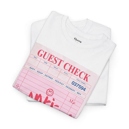 Anti-Social Graphic T-Shirt – Retro Guest Check Tee