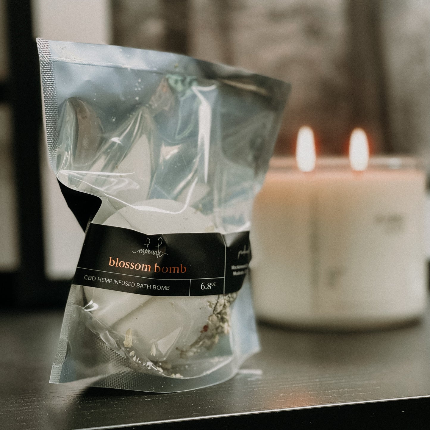 Blossom - Hemp Infused Bath Bomb – Hemp Infused Bath Bomb
