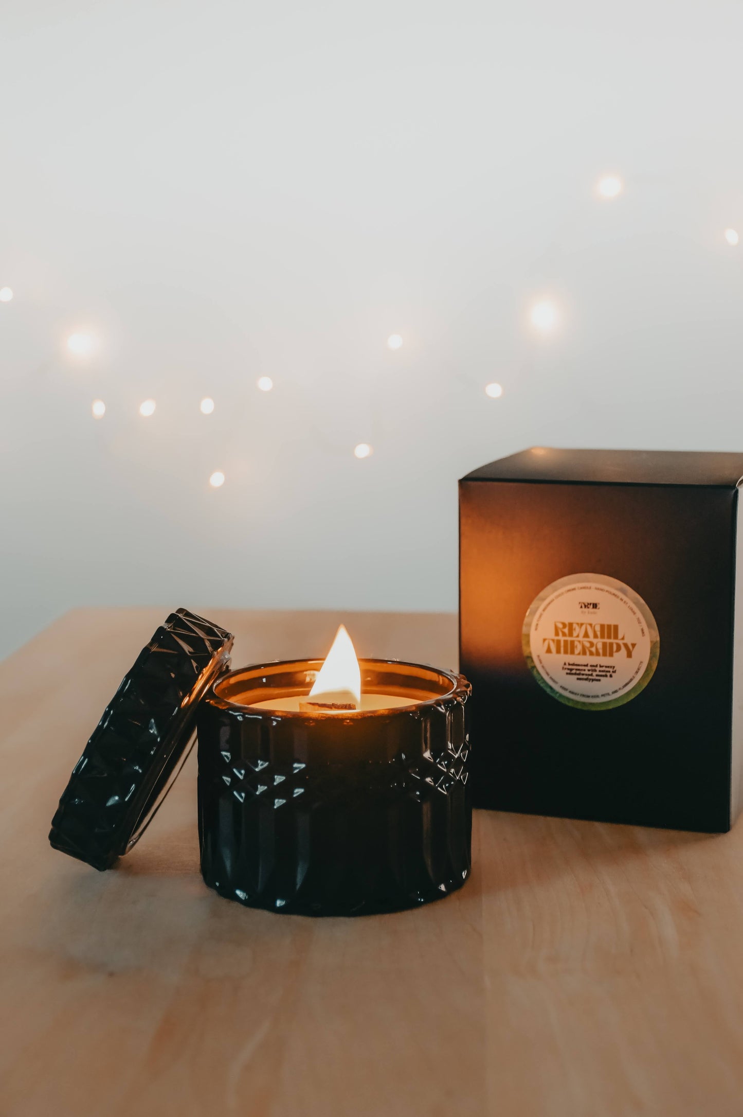 Retail Therapy Beeswax Candle - 7oz – non toxic candle
