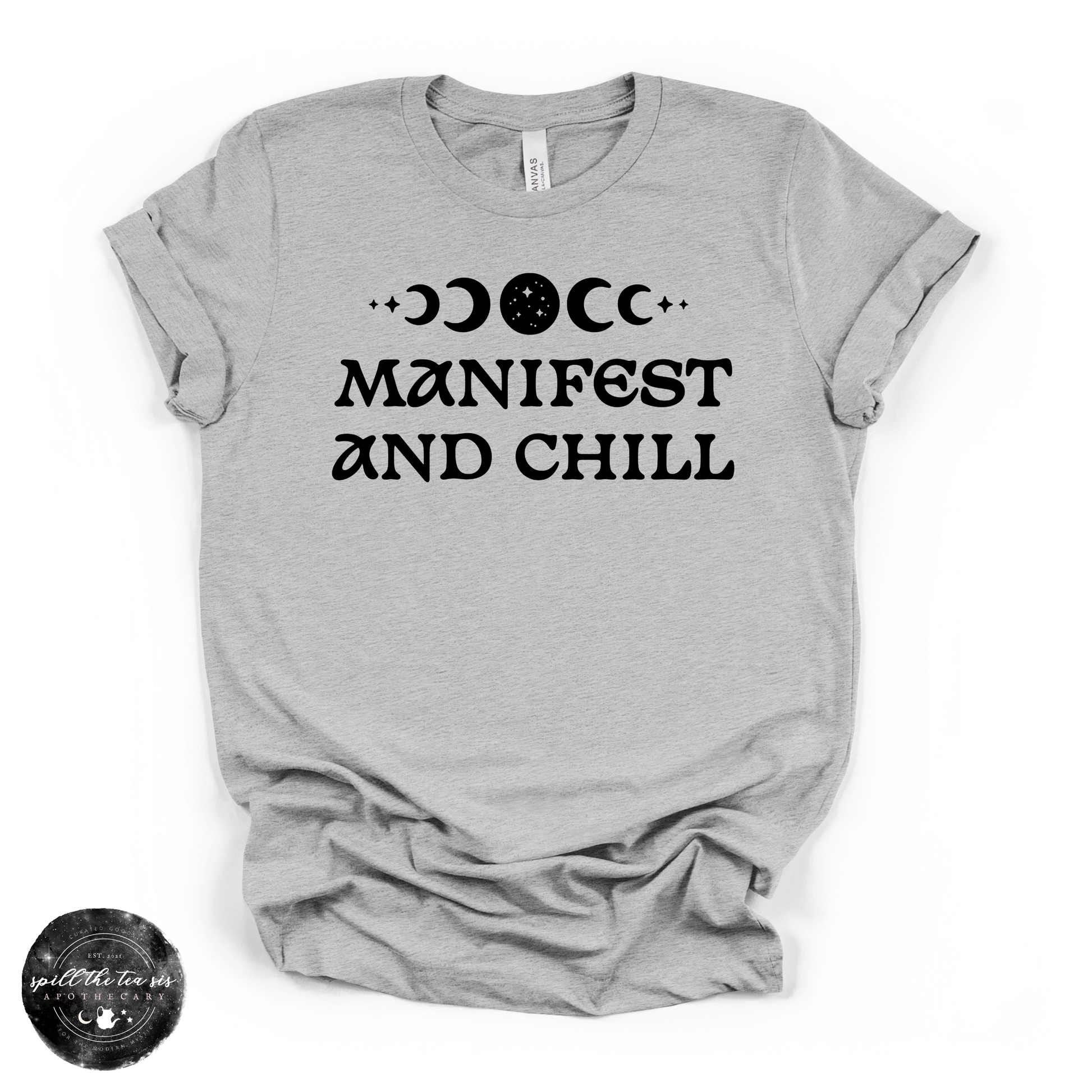 Manifest and Chill Tee | Witchy Graphic T-Shirt –