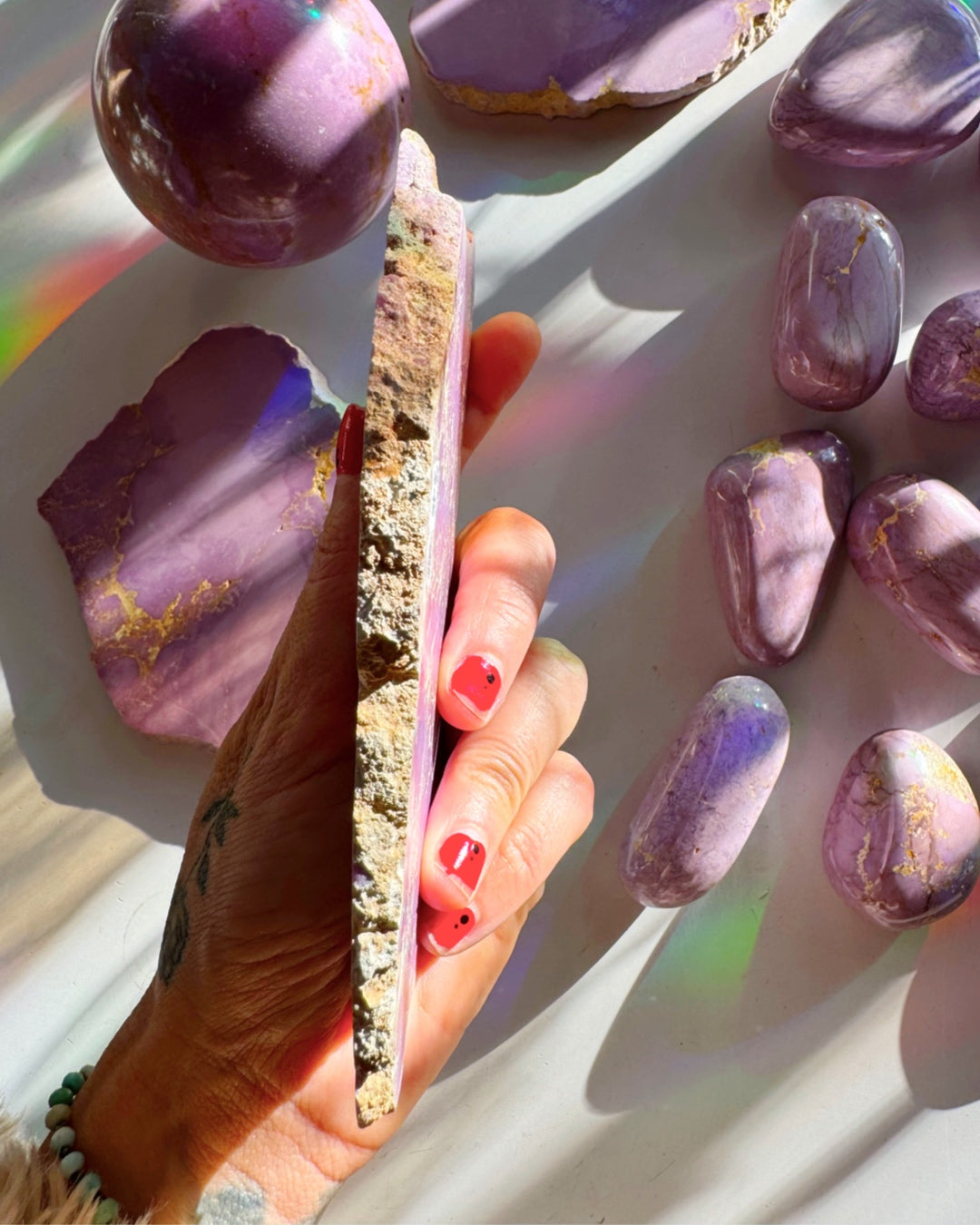 Phosphosiderite Slab - AAA – Slab