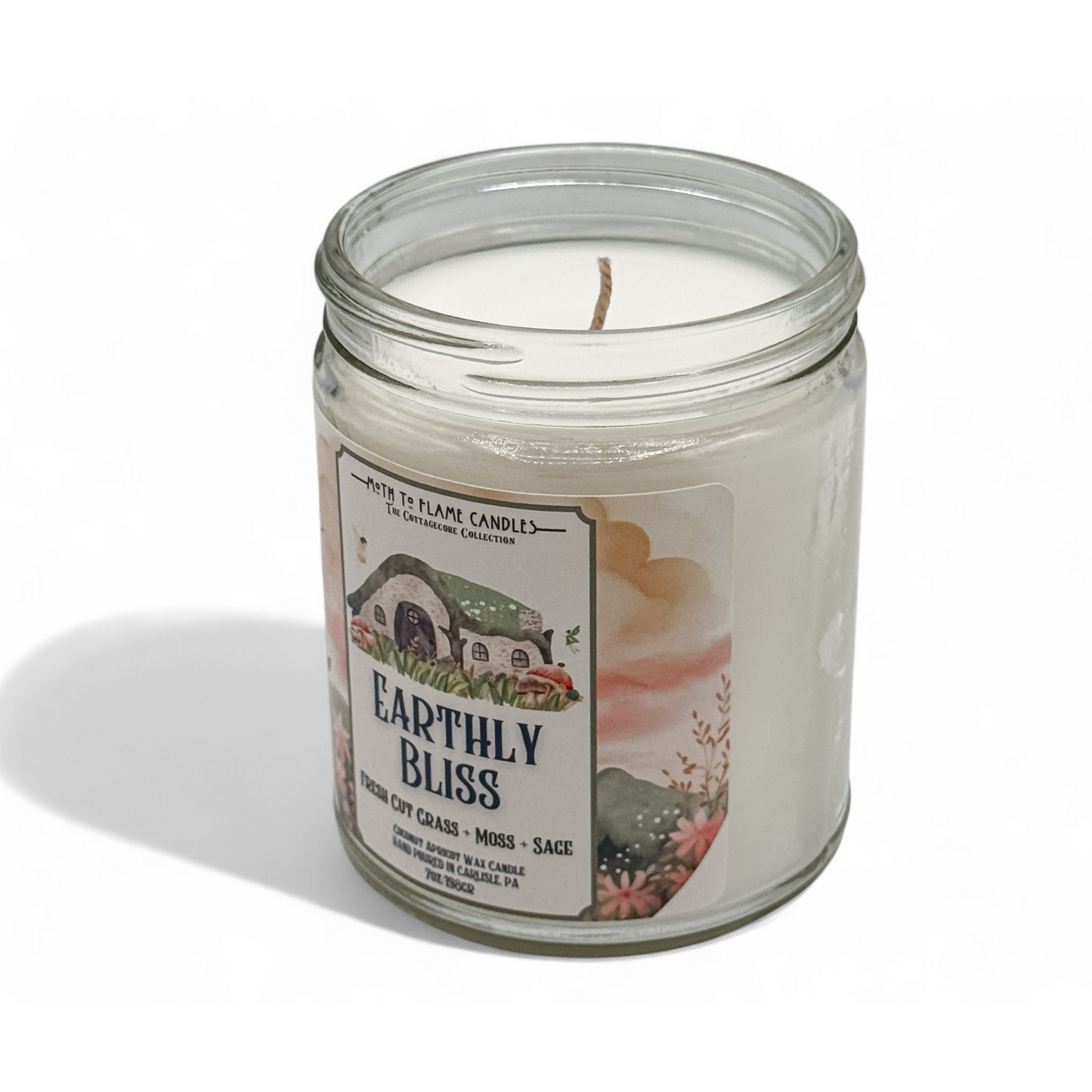 Earthly Bliss – 7 oz - Citrus, Lemongrass, Fresh Grass, Sage, Moss