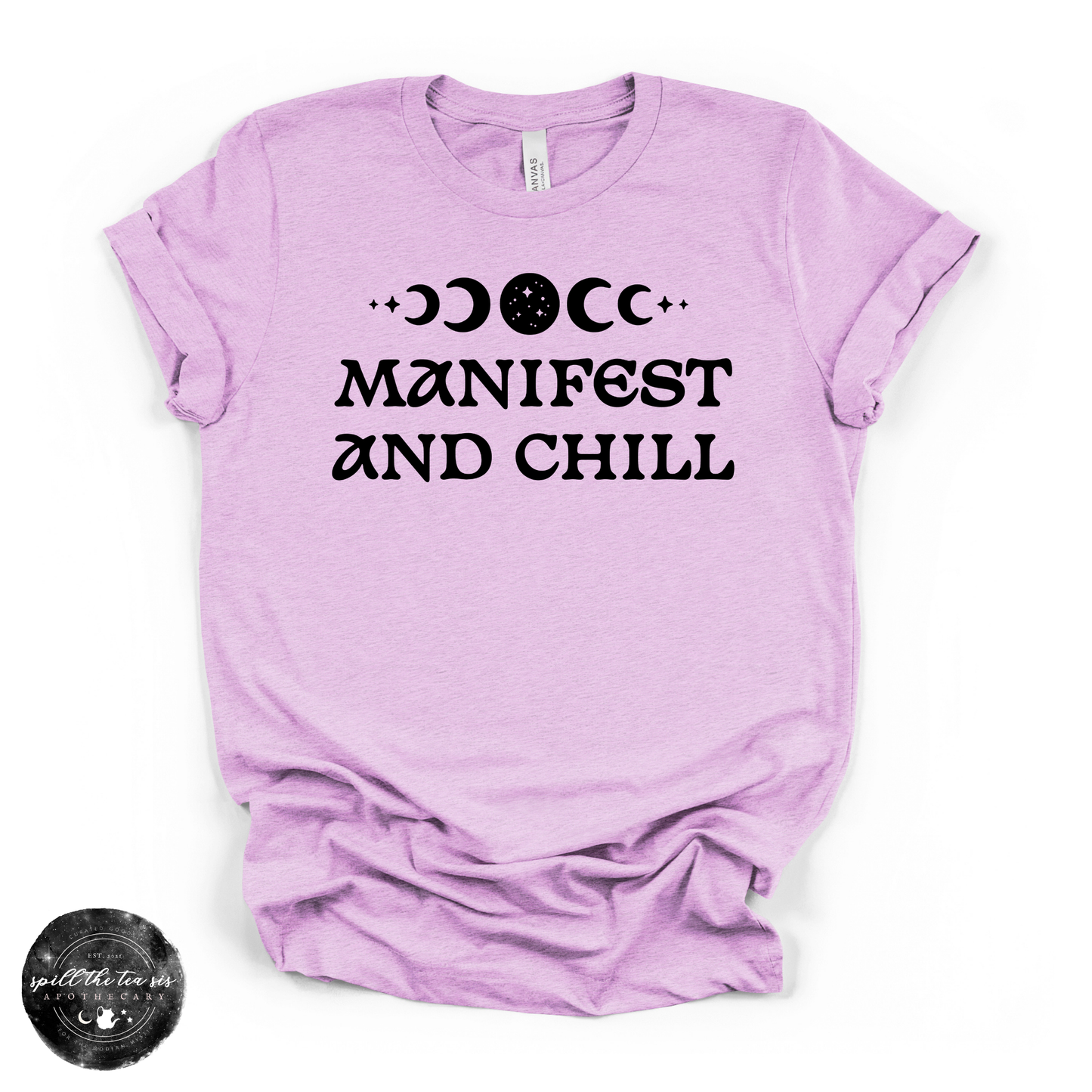 Manifest and Chill Tee | Witchy Graphic T-Shirt –