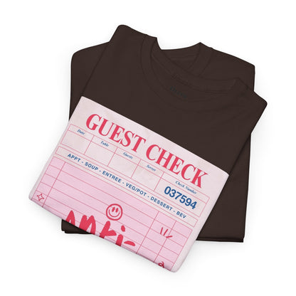 Anti-Social Graphic T-Shirt – Retro Guest Check Tee