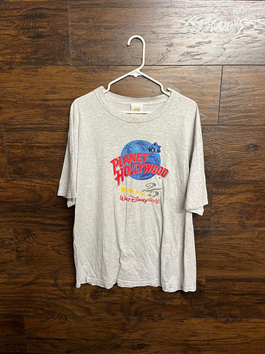 Vintage 1991 Planet Hollywood Disney World T-Shirt XL – Men's T-shirts